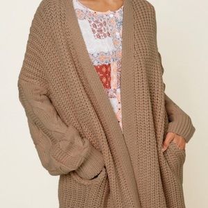 Soft and Cozy Oversized Sweater Cardi